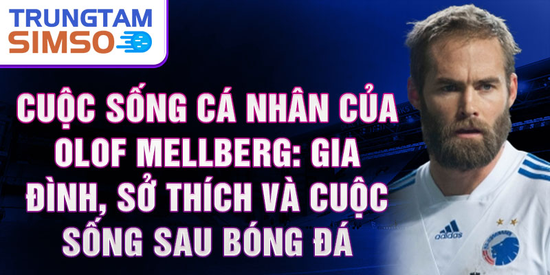 Cuộc sống cá nhân của Olof Mellberg: Gia đình, sở thích và cuộc sống sau bóng đá